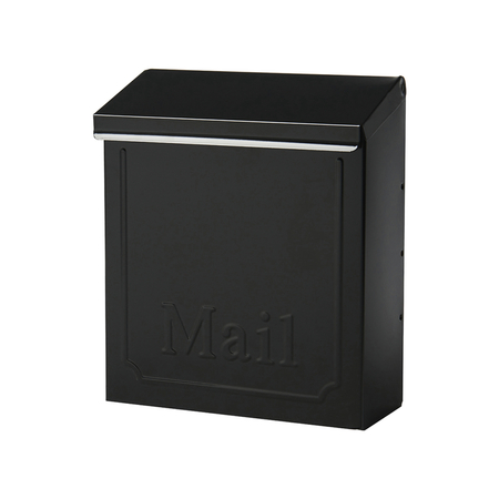 SOLAR GROUP Mailbox Vert+Lock Blk THVKB0001